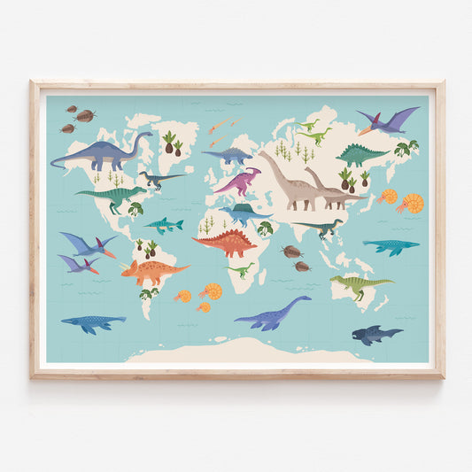 Dinosaurs of the world