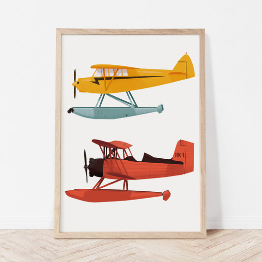 Seaplanes print