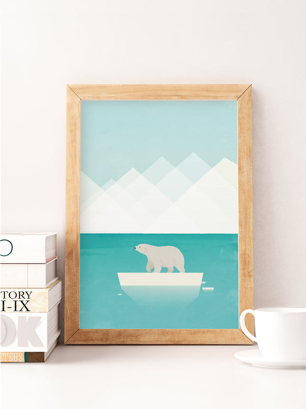 Polar bear print
