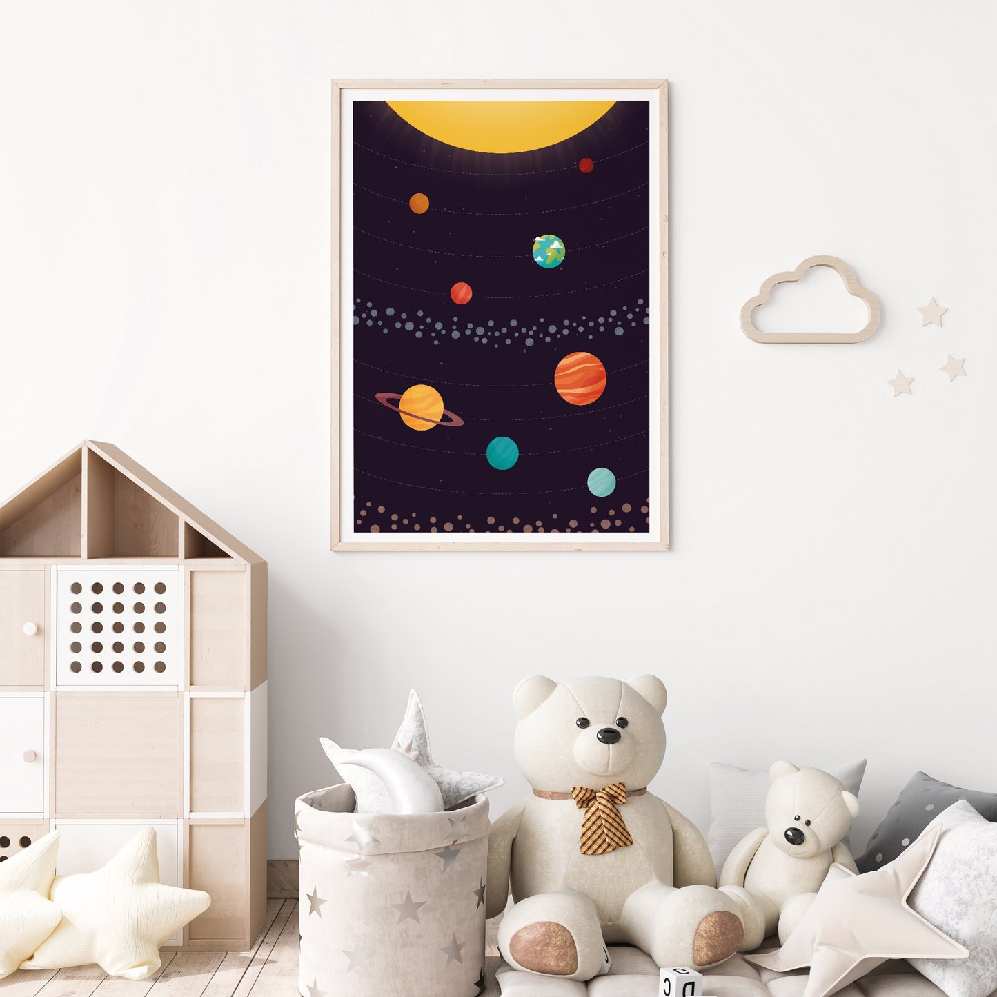 Planets of the solar system print