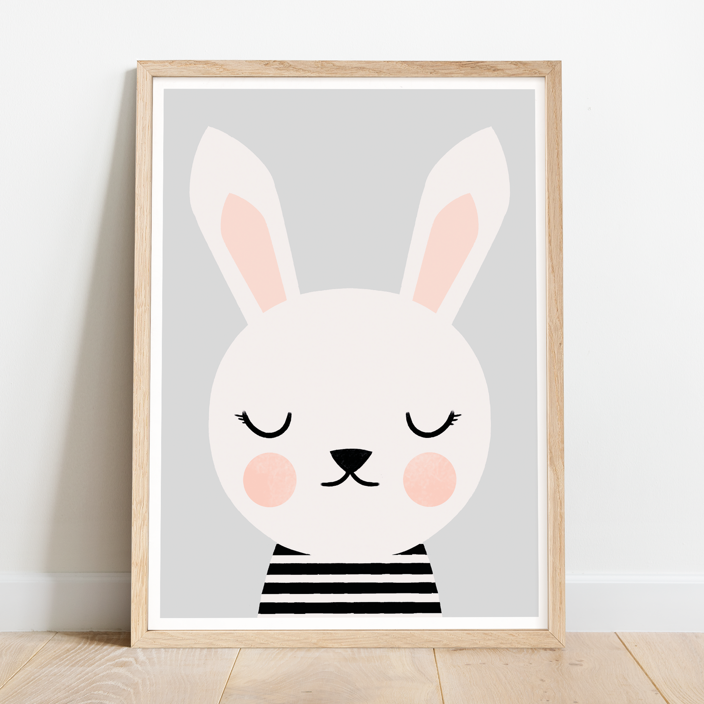 Cute animal nursery art