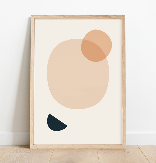 Abstract shapes print
