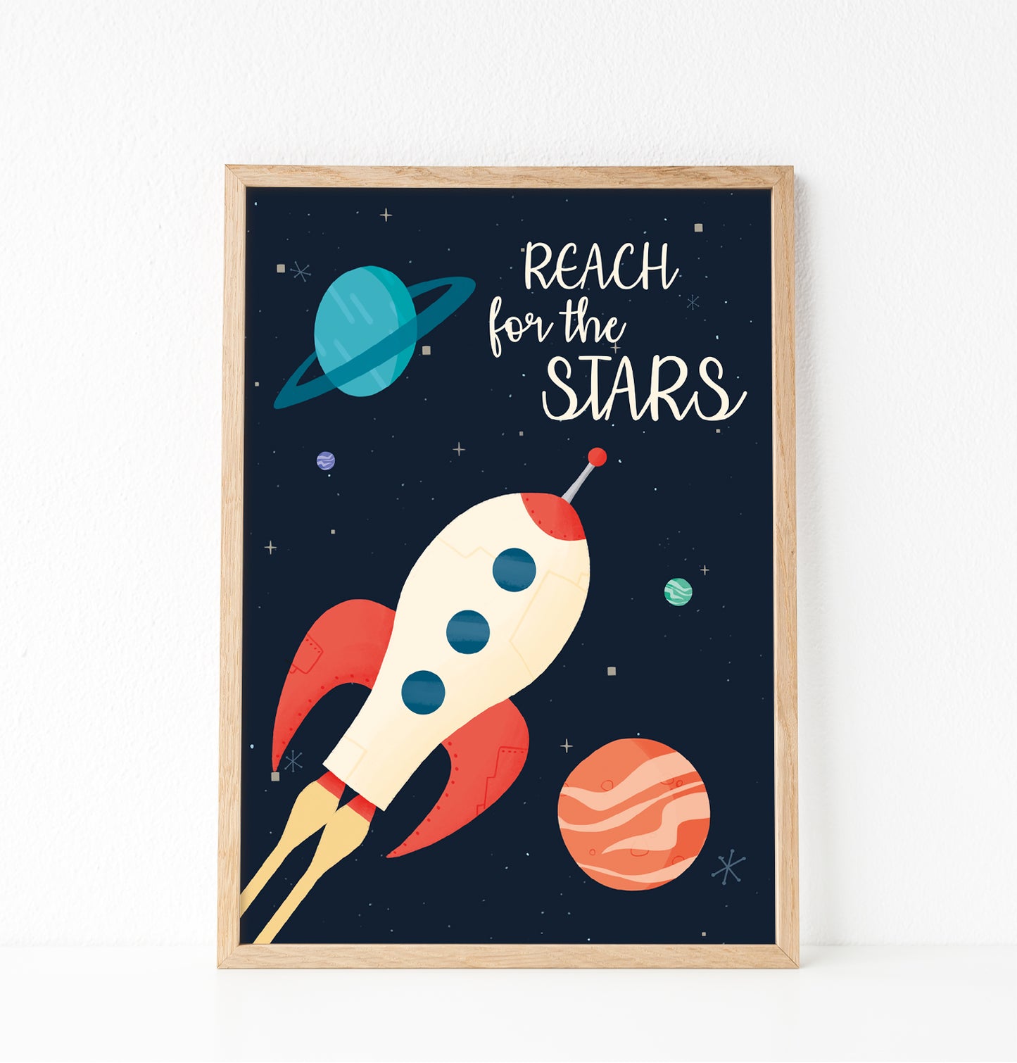 Reach for the stars print