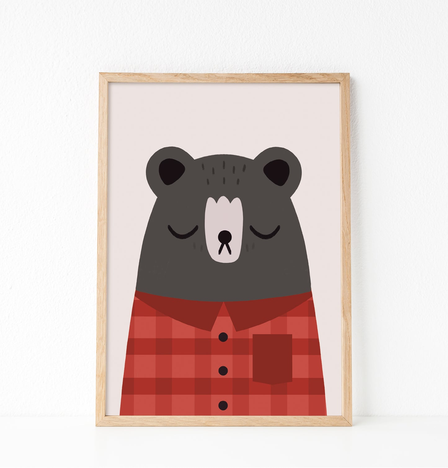 Papa bear print