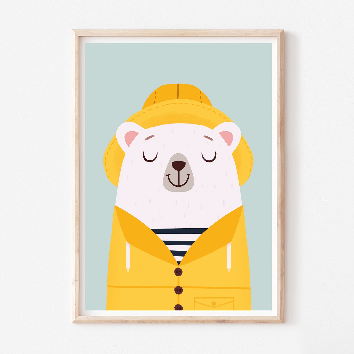 Fisherman bear print