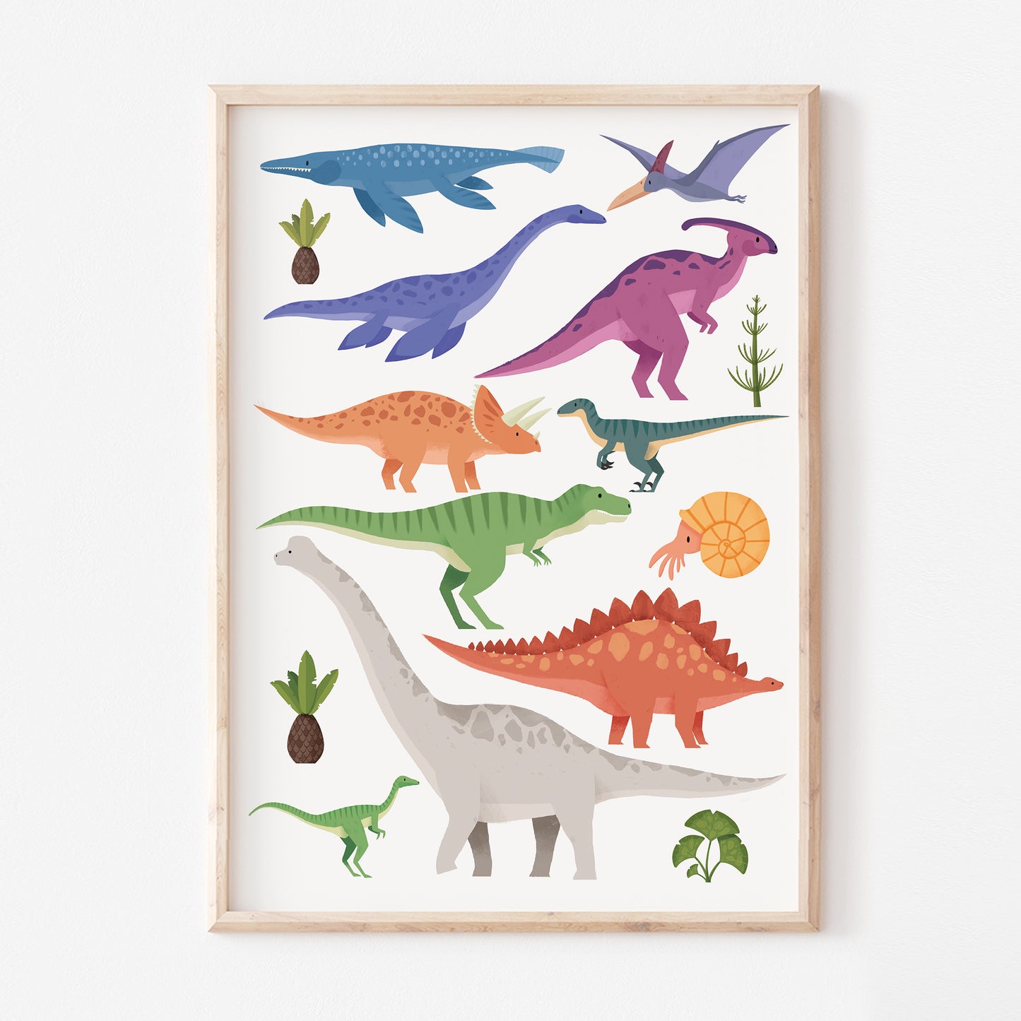 Dinosaurs print