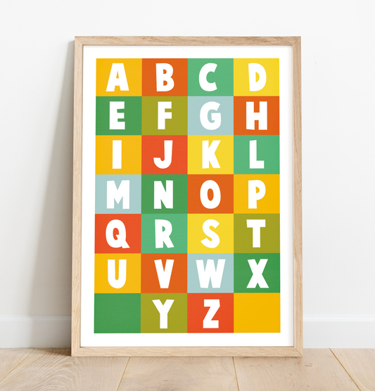 Alphabet print