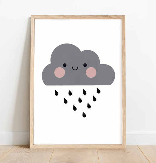 Happy cloud print