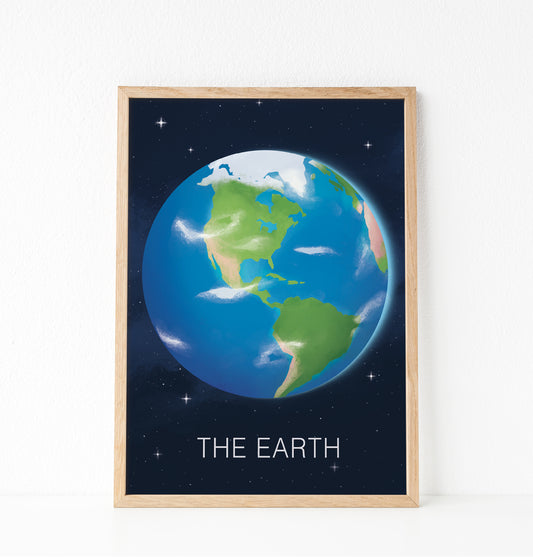 The Earth print