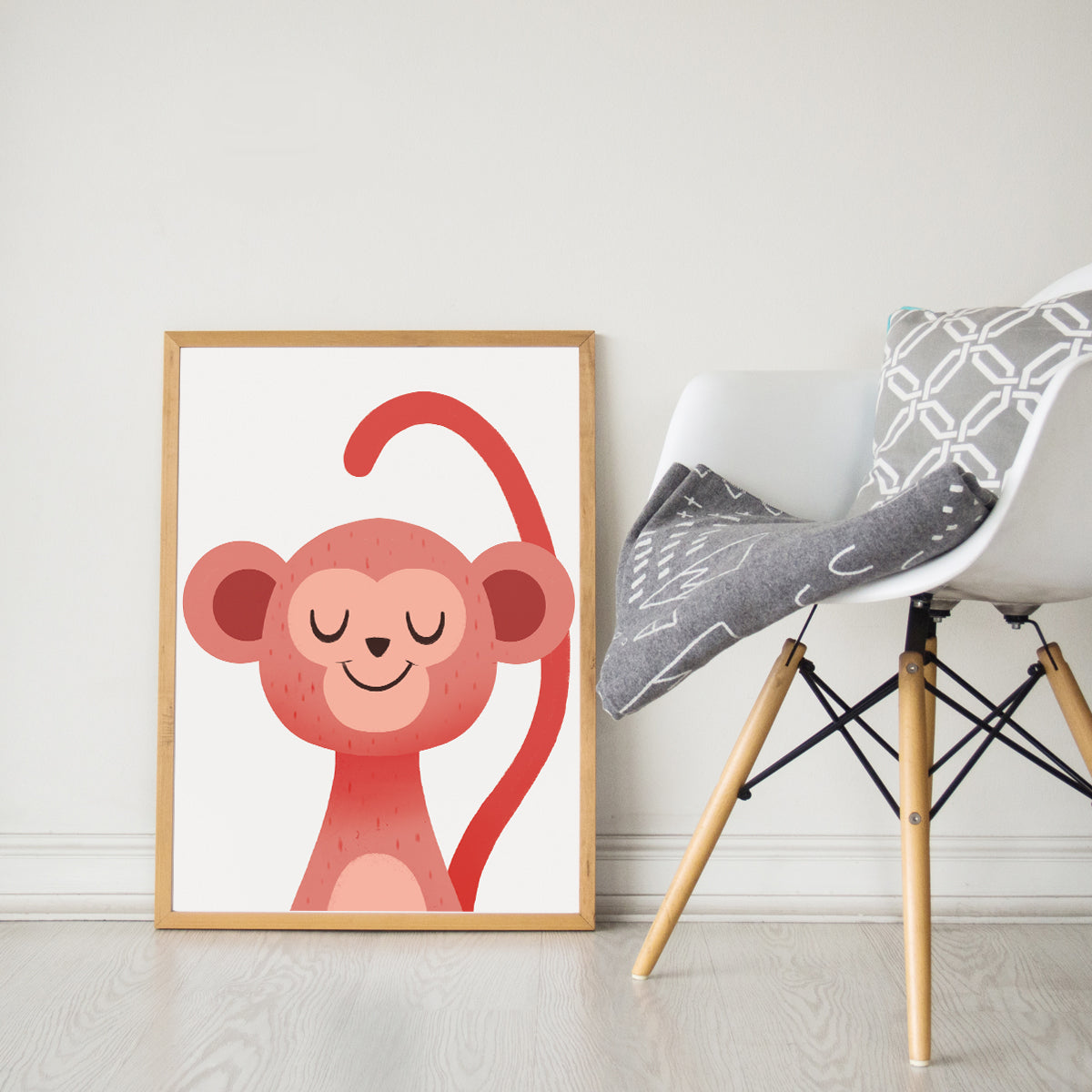 Little monkey print